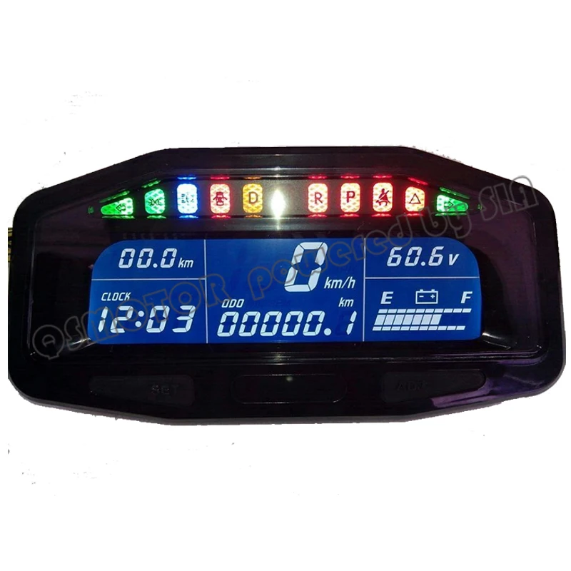 Electric Speedometer 48v - 96v For E-car Hall Sensor Type X8-E Display Accessories