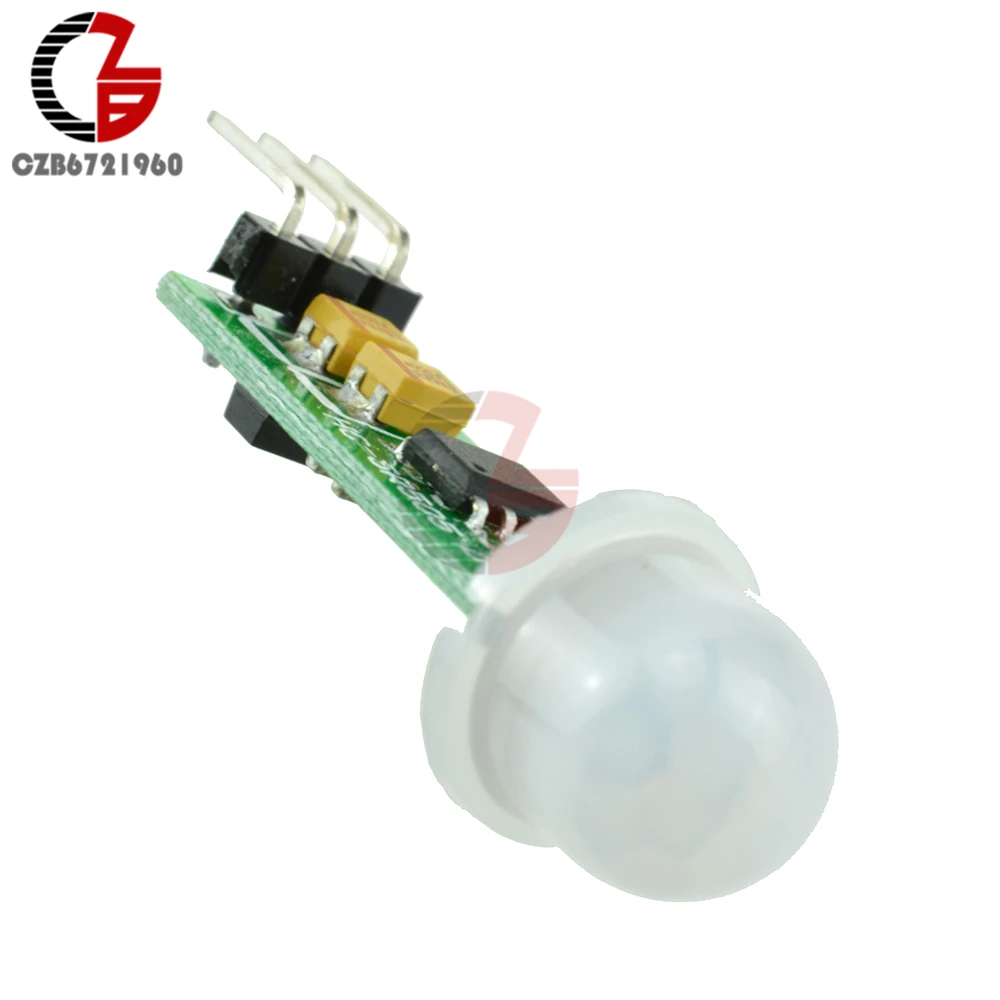 5V 12V Mini Infrared PIR Motion Sensor Switch Module IR Human Induction Detector Detection Light Sensor Switch Board for Arduino