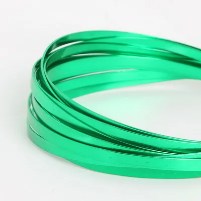 5mm Flat Aluminum Wire for DIY Necklace and Bracelets
