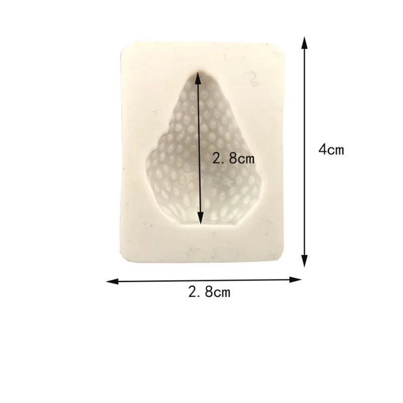 Strawberry Design Silicone Mold Fondant Mould 3D Cake Decorating Tool Moulds