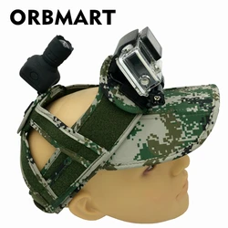 ORBMART Multifunctional Adjustable Outdoor Riding Adventure Sun Hat Cap For Gopro 7 6 5 4+ SJCAM Xiaomi Yi Action Sport Camera