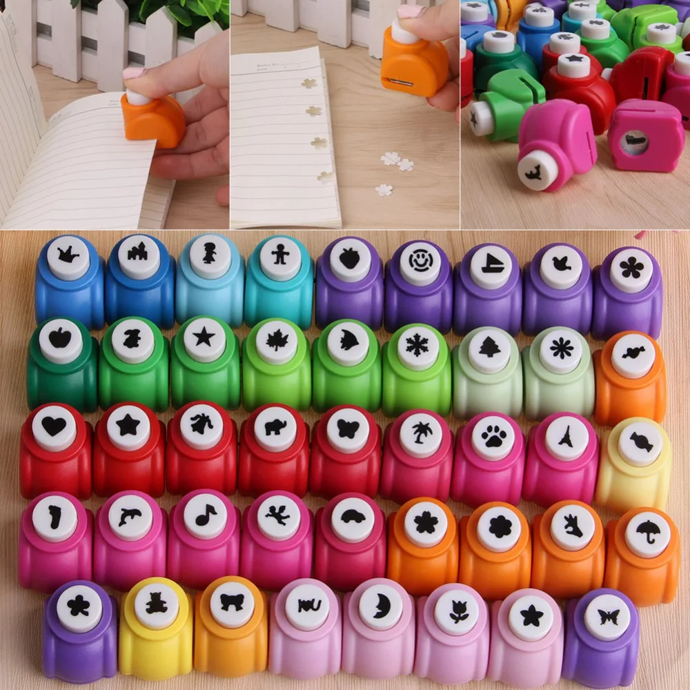 21-40  LOVELY New Printing Paper Hand Shaper Scrapbook Tags Cards Craft DIY Punch Cutter Tool