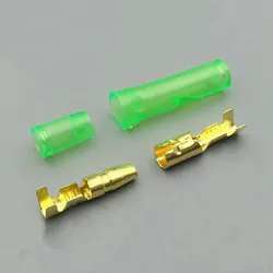 50Sets (200Ppcs) x 4.0 bullet terminal car electrical wire connector diameter 4mm