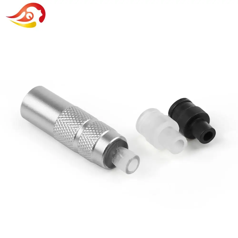 QYFANG 4/6mm Diameter Plastic Hose Tail Pipe Soft Rubber Sleeve for Male Connector Audio Jack Metal Adapter Earphone MMCX Plug