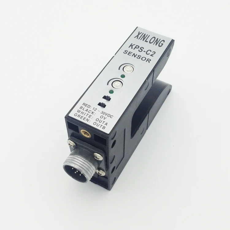 

XINLONG KPS-C2B KPSC2B KPS C2B U-тип Фотоэлектрический датчик с цветной меткой фотоэлемент для машины для изготовления сумок