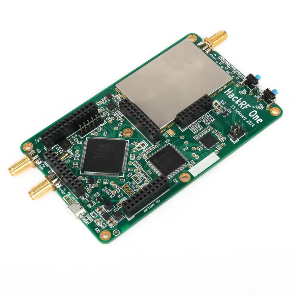 PORTAPACK H2 + HACKRF ONE SDR Radio + Havoc Firmware + 0.5ppm TCXO GPS + LCD táctil de 3,2 pulgadas + batería de 1500mAh + funda de Metal