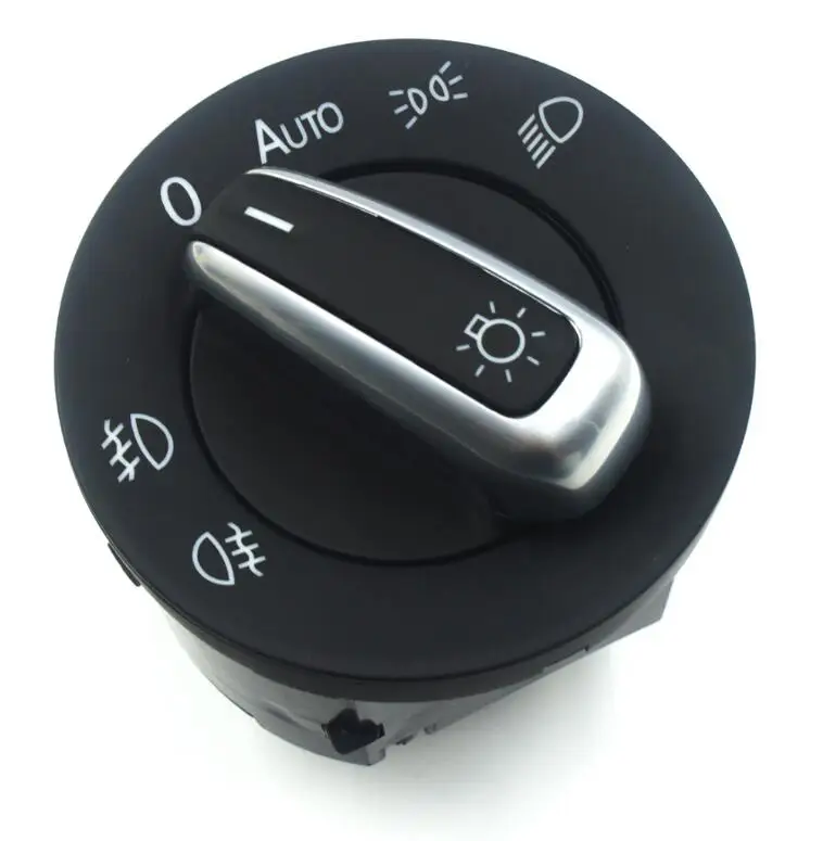 Interruptor de faro de coche, perilla de luz antiniebla para VW Jetta Golf MK 5 MK 6 Passat B6 3C CC 2005-2013 Tiguan Rabbit 5ND941431B 5ND 941 431 A