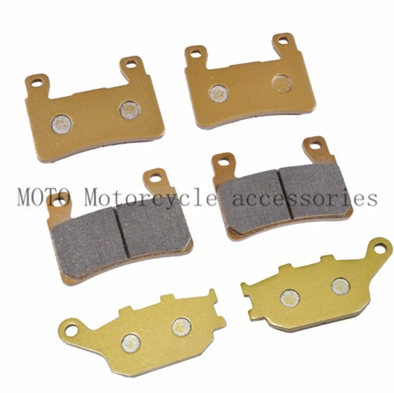 Motorcycle Brake Pads Front & Rear Brake Pads For VTR1000 SP1 SP2 2000 2001 2002 2003 04 2005 2006 Motorbike Brake Pads