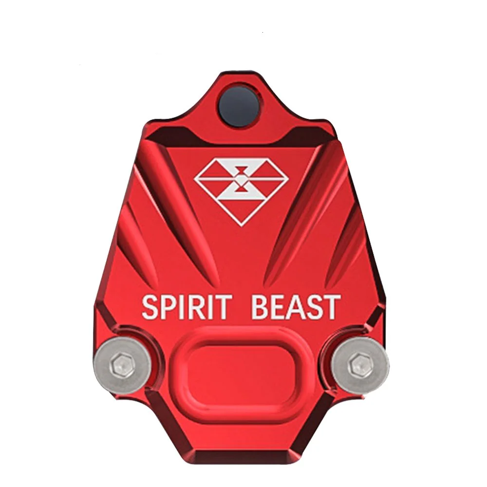 GEEST BEEST Motorfiets Klep Decoratie Kleurrijke Klep Accessoires Elektrische Deurslot Sleutel Shell Motorsiklet Kilit Zwart