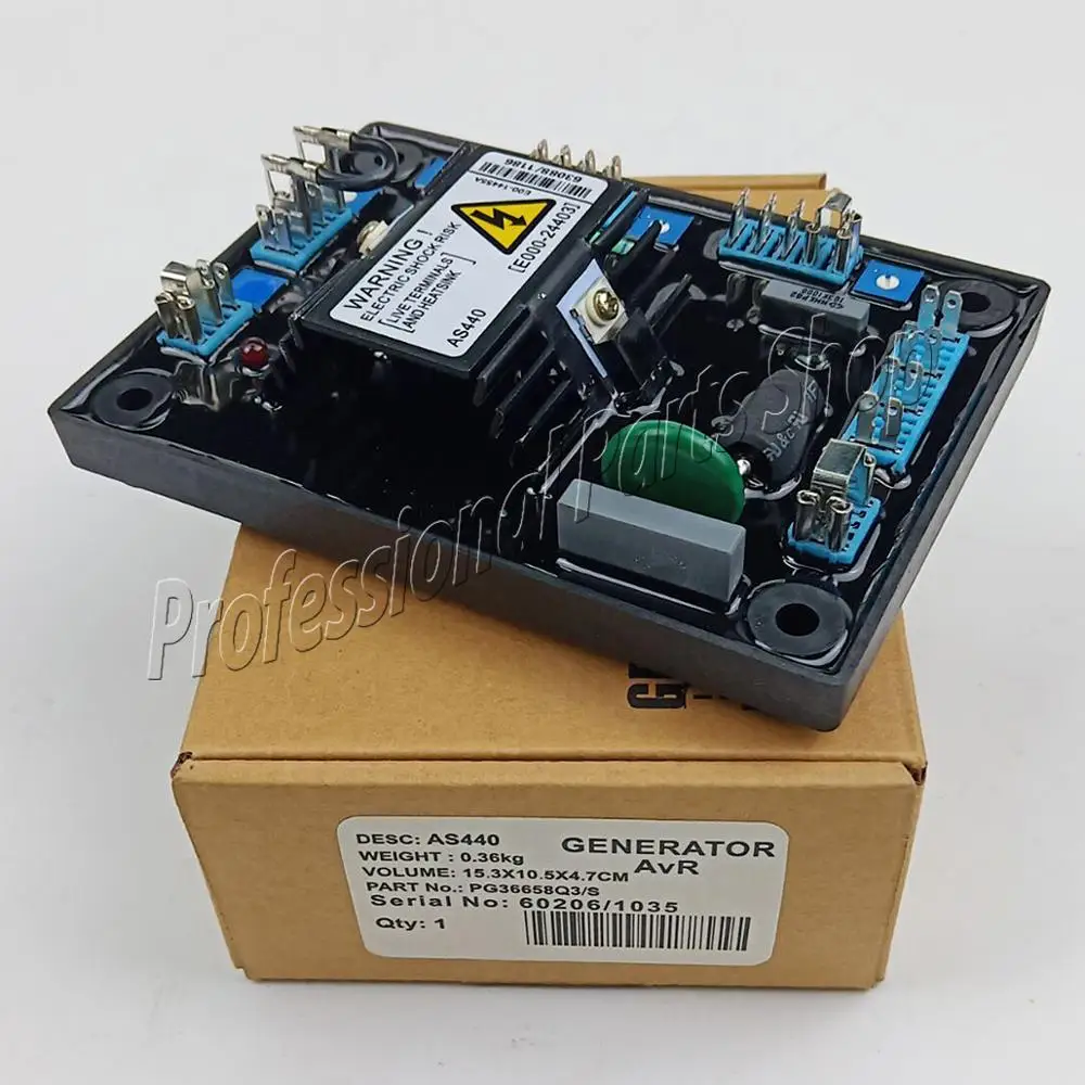 New For Generator Genset AVR AS440 Automatic Voltage Regulator Module