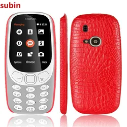 New arrival For Nokia 3310 2017 Case 2.4nch Luxury PU Leather Crocodile Skin Cover For Nokia 3310 (2017) Phone Bag Cases