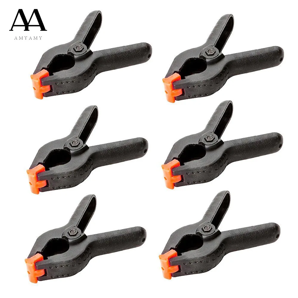 AMYAMY 6-Piece Nylon Spring Clamp 3