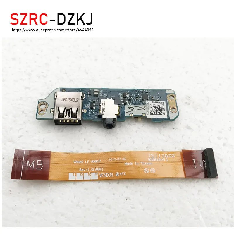 SZRCDZKJ Original For DELL E7440 USB Audio power switch board  cn-0H65F0 LS-9591P