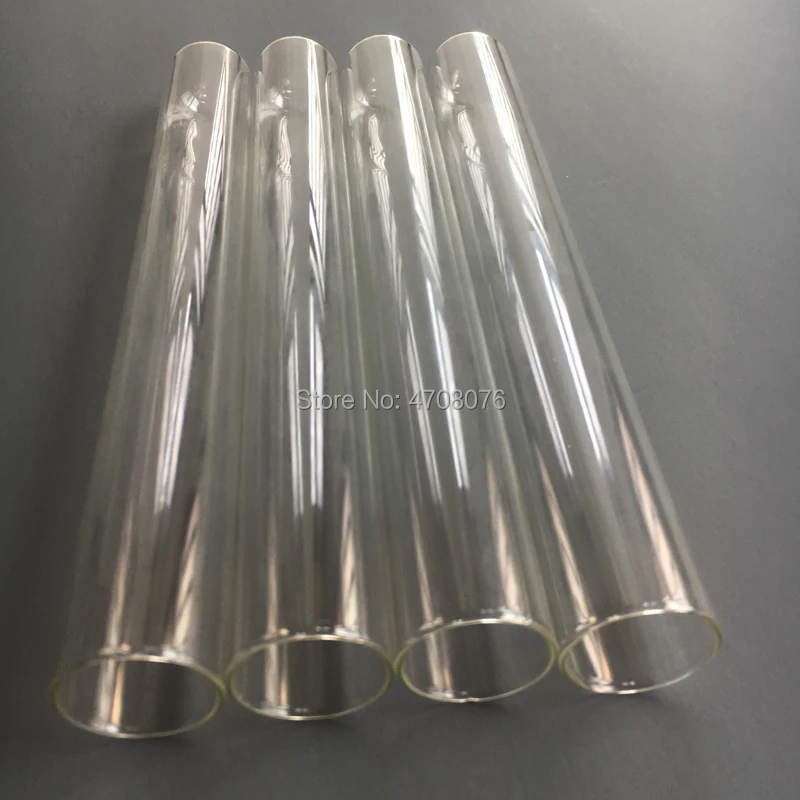 25*200mm 5pcs/lot Pyrex test tube Stopper Borosilicate transparent lab test tube round bottom plain end blowing glass