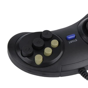 Classic Wired Game Controller, 6 buttons, fit for Sega, MD2, PC, Mac, Mega Drive, Gaming Accessories, Universal Remote Control 12 Main Sales Mega Drive Control - №7
