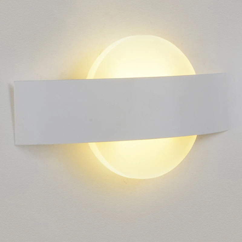 Feimefeiyou lampada LED Wall Lamps AC85-265V Modern Simple Bedroom Lights Indoor Dining-room Corridor Lighting Aluminum Material