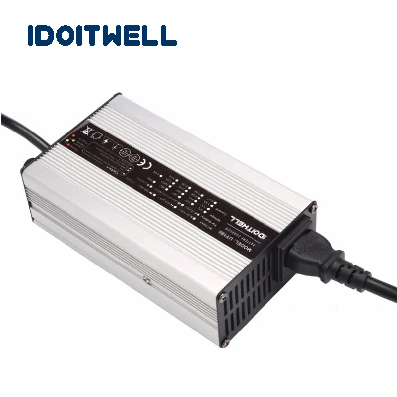 شاحن بطارية الرصاص الحمضية 48 فولت مخصص احترافي 58.8 فولت 10A 48 فولت شاحن بطارية الرصاص الحمضية لبطارية هلام 48 فولت 100 أمبير VRLA SLA AGM #3