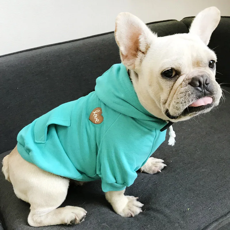 Dog clothes French Bulldog Pet parent-child For Small Dogs clothes Coat Spring Puppy Clothing dog Hoodies dog supplies Small dog