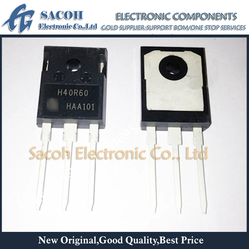 Refurbished Original 5Pcs/Lot IHW40N60R H40R60 OR IHW40N60RF H40RF60 TO-247 40A 600V Power IGBT Transistor