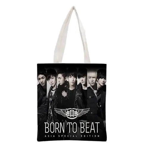12 best sales टोट बैग बीटीएस - №5