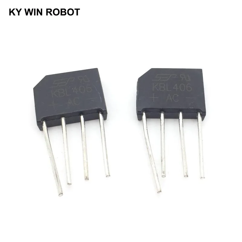 5PCS 4A 600V DIP-4 diode bridge rectifier KBL406