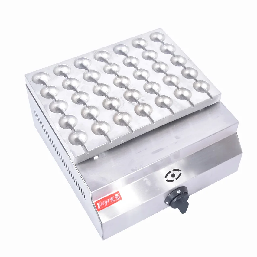 1PC Y-35A.R แก๊ส35หลุม One Time เตาอบคั่วไข่เครื่องไข่เตาอบ,takoyaki Maker/Meatball Maker