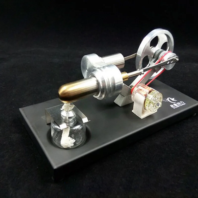 

QX-FD-05-M All-metal Stirling engine, external combustion engine, micro-generator birthday gift, teaching experiment