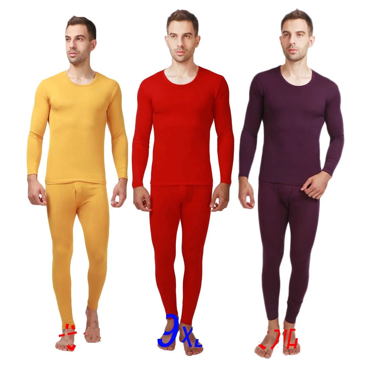 2023 Spring AUTUMN WINTER new men\'s long johns thermal underwear modal thin men underwear sets warm plus size XL-6XL,7XL,8XL,9XL