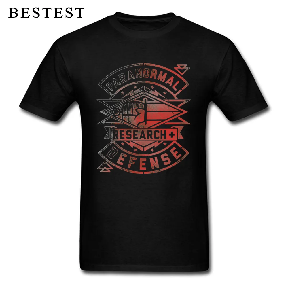 Men T Shirt B.P.R.D. Group Tops T-Shirts Cotton Customized Clothing Bureau of Paranormal Research and Defense Retro Streetwear