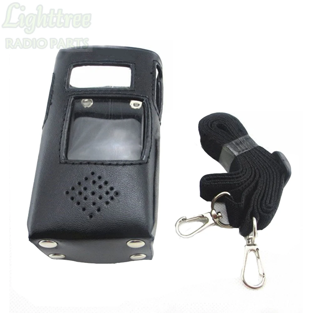 2X Leather Holster Casing For GP2000 GP2000S With Shoulder Strap