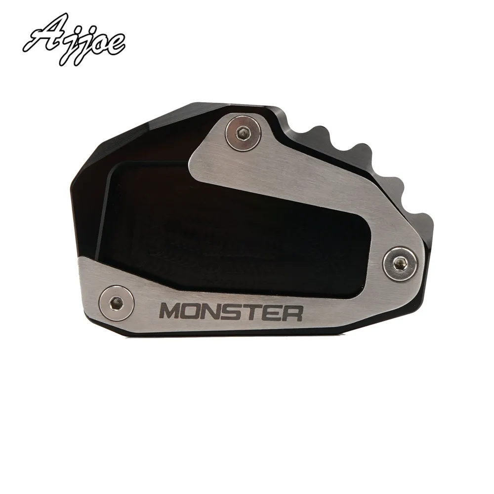 دراجة نارية الجانب حامل الوسادة تمديد القدم لوحة قاعدة ل دوكاتي مونستر 696 795 797 821 1200 1200S #4