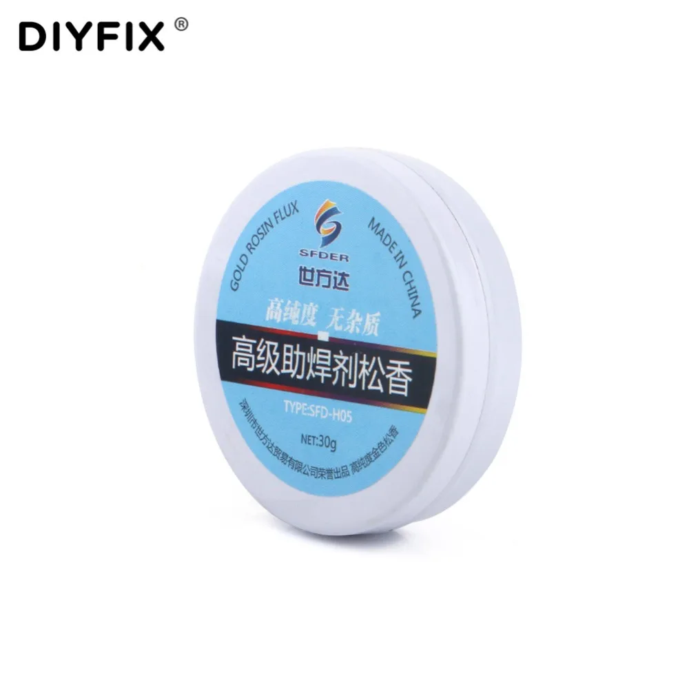 DIYFIX 30g Soldering Welding Solder Paste Flux Mild Rosin Environmental PCB IC Parts Welding Gel Tool for Metalworking Tools