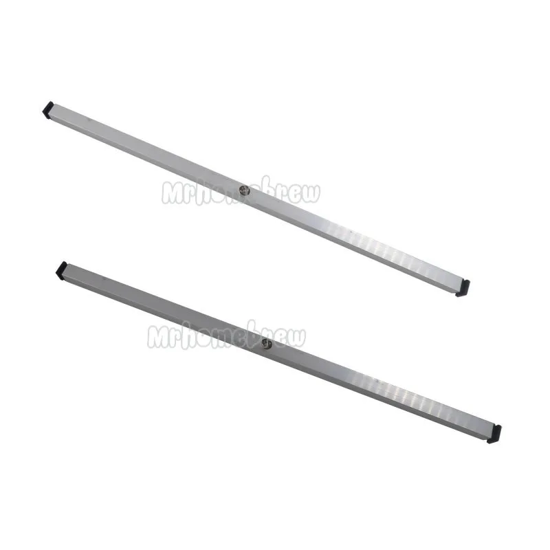 Aluminium Alloy Bar/base for Stainless 2 rollers Malt Grain Mill Grain Crusher With 2 Pcs M6 Screw  high Quality