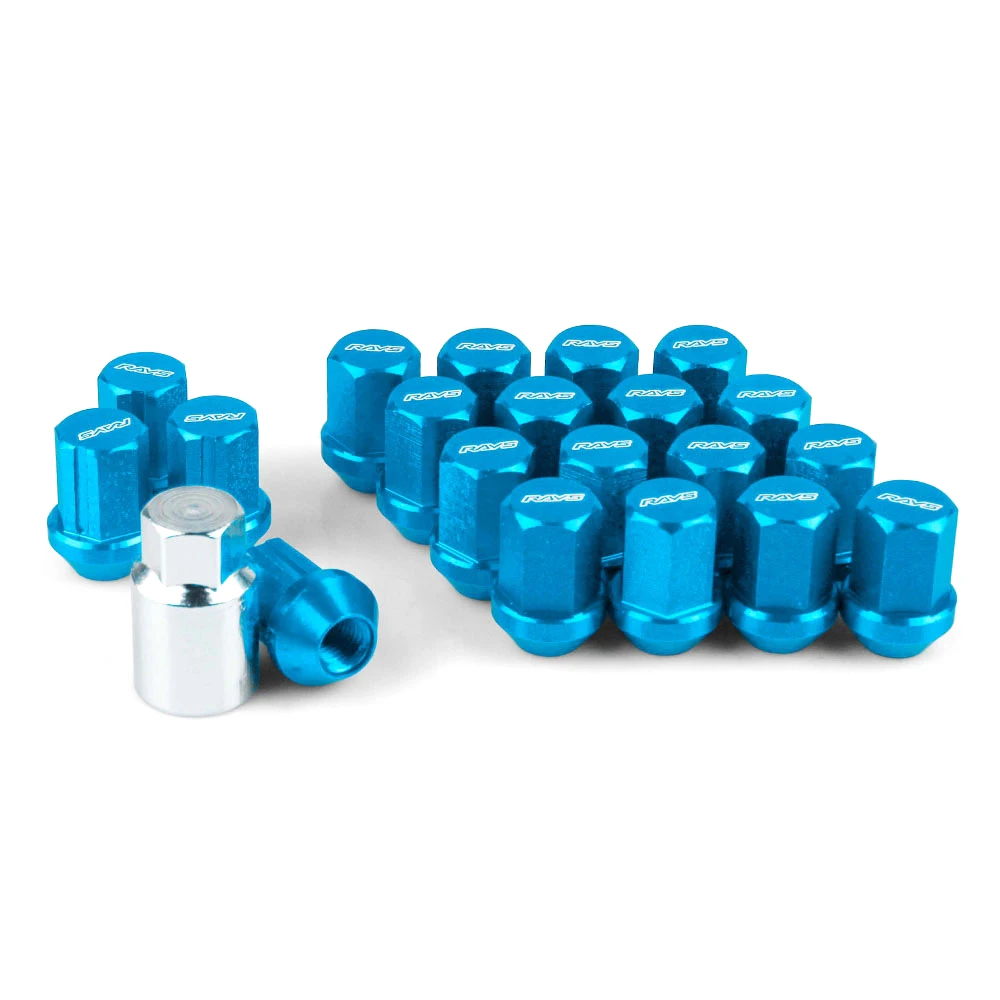 Rays Performace Alloy Aluminum Wheel Lock Nuts Racing Lug Nuts Length 35MM