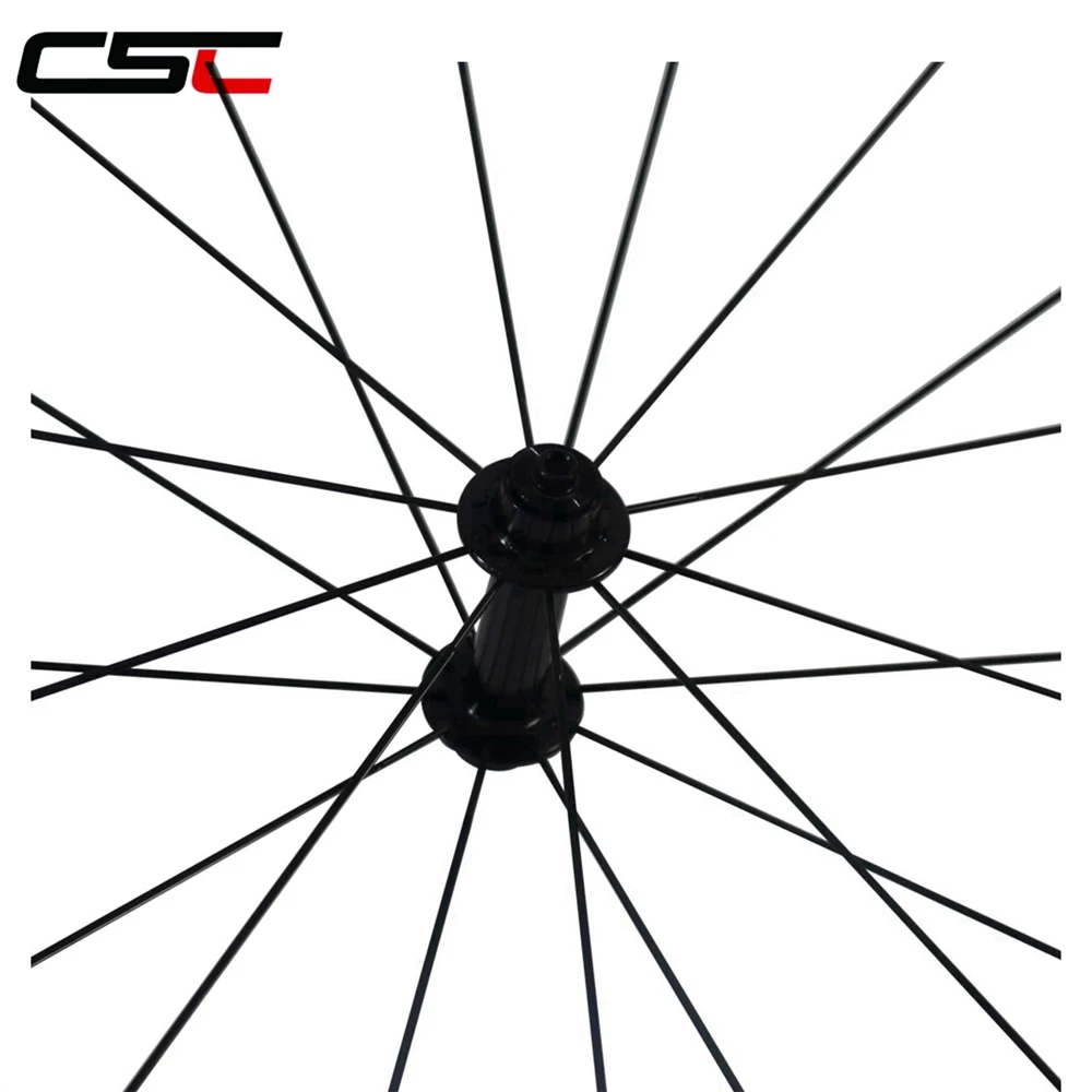 CSC R13 hub 25mm Width U Shape 38mm,50mm,60mm,88mm Clincher Tubular carbon road bike wheelset