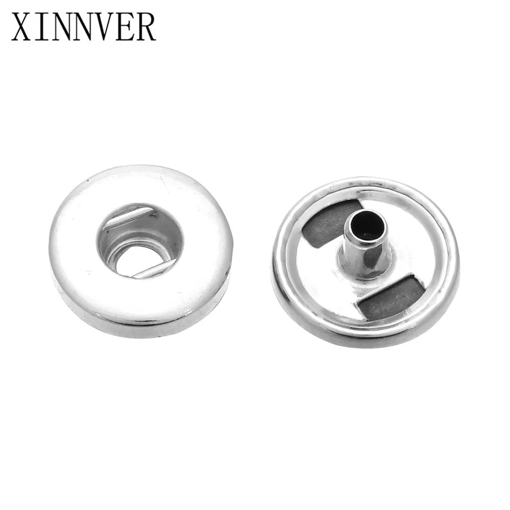 10pcs/lot Wholesale Copper 12MM 18MM Snaps Button Accessories For DIY Snap Jewelry Button Bracelets Accessories