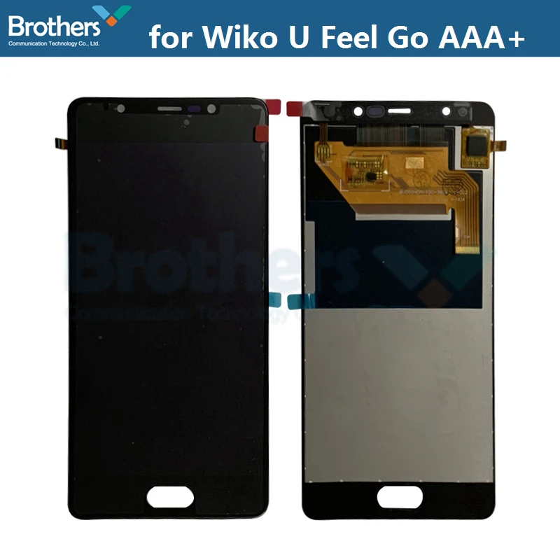 

LCD Screen for Wiko U Feel Go LCD Display Touch Screen Digitizer for U Feel Go LCD Assembly Phone Replacement AAA No Frame Black