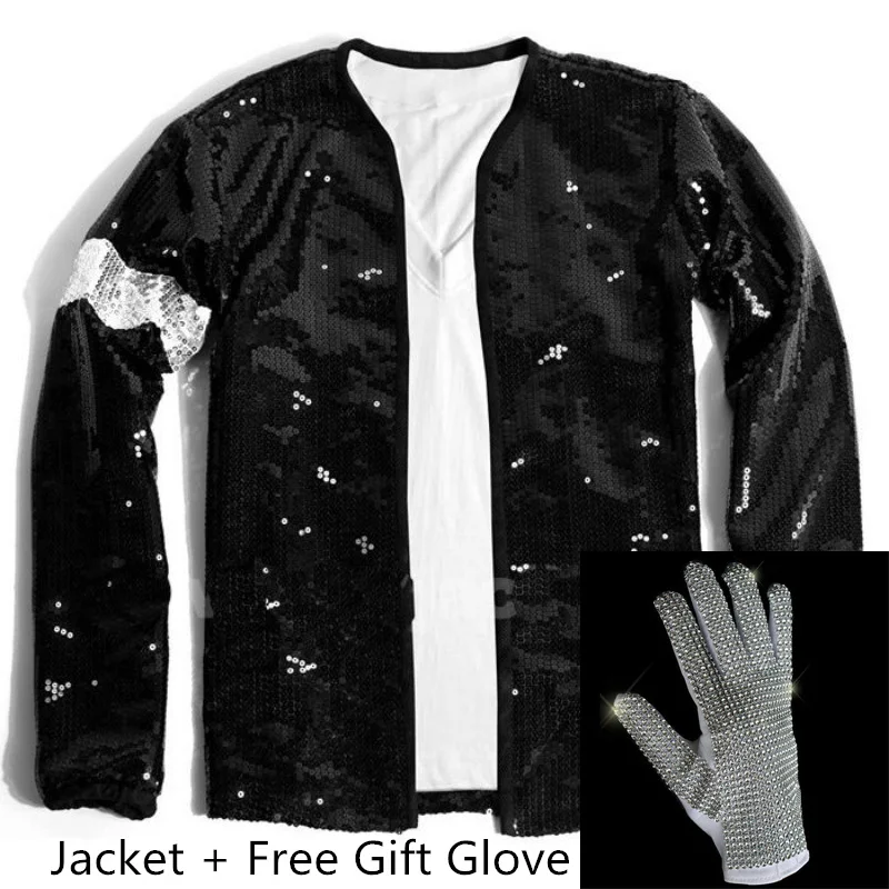 Cosplay Role-player Michael Jackson Costumes Billie Jean Moonwalk Jacket Pants Kid Adults Halloween Christmas