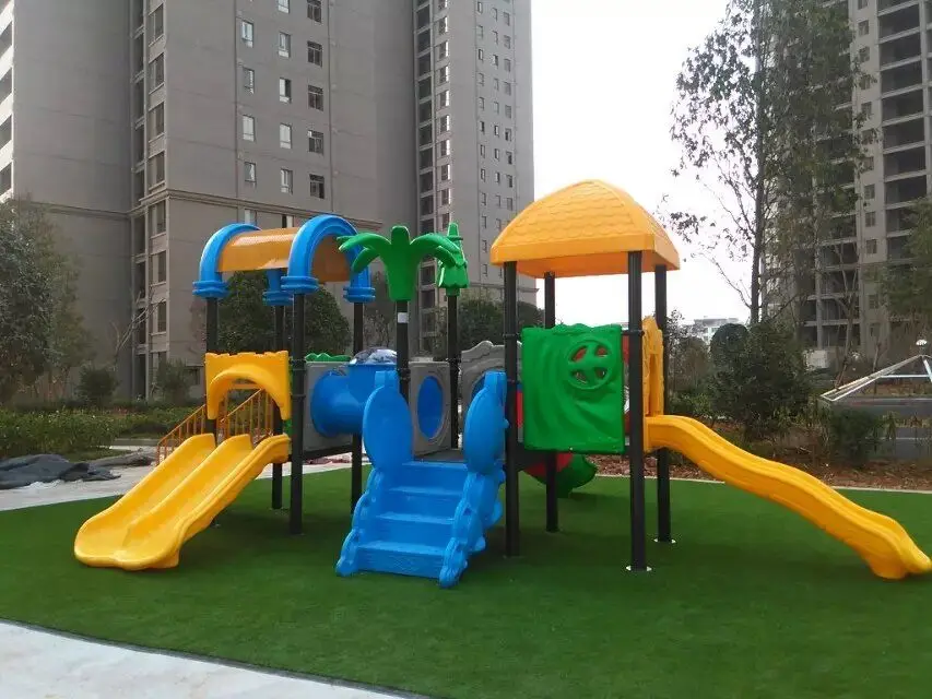 

Residential Area Children Playground Equipment CE Certified Kids Outdoor Play Slide Direct Factory HZ-5927