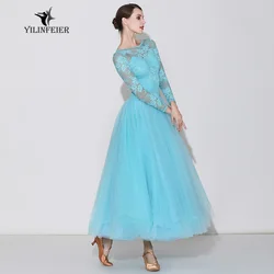 High-grade ballroom waltz dance dress ballroom dance competition dresses standard ballroom dancing clothes tango dress S7031