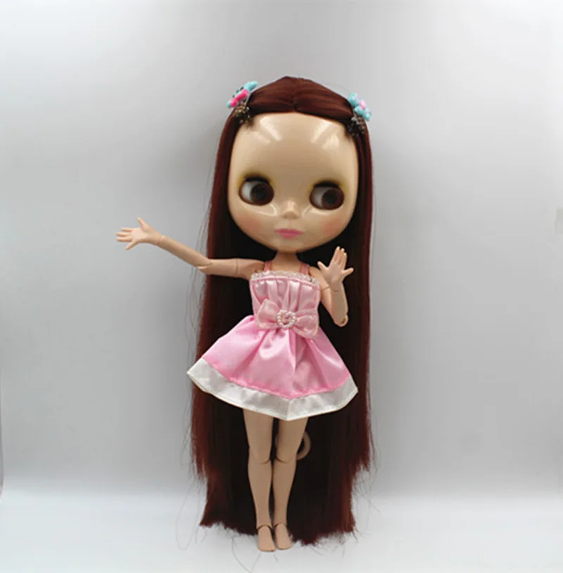 

Free Shipping Top discount 4 COLORS BIG EYES DIY Nude Blyth Doll item NO. 374J Doll limited gift special price cheap offer toy