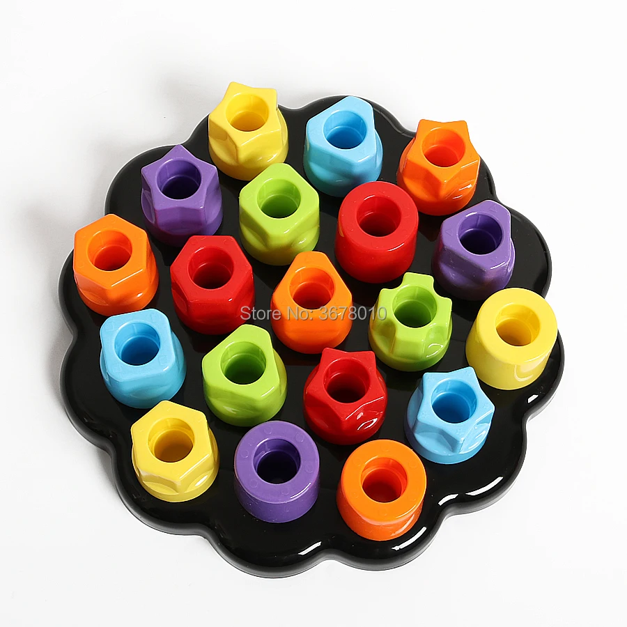 Tots First Chunky Pegs,Learning to Match, stack, build and sort the pegs in all kinds of shapes and sizes Educational toys