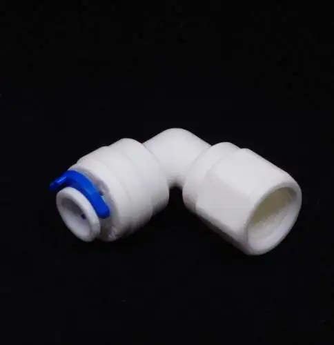 

3/8" Push Fit -1/4" Female Pipe Tube Fittings Unit Elbow RO Aquarium