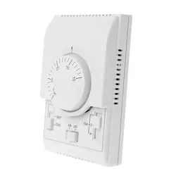 AC 220V Room Mechanical Thermostat Air Conditioner Fan Coil Thermostat Tempertaure Controller Warm