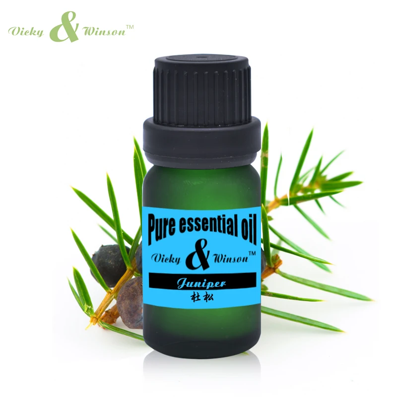 Vicky&winson Juniper essential oil 10ml Juniperberry Juniperus communis acne Skin inflammation convergence pores VWDF12