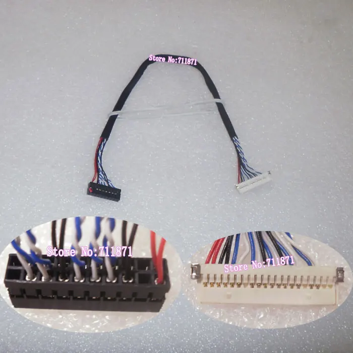 

LVDS 1ch 8bit Single Eight 20P Кабель для ЖК-экрана DF19 D8 20P Линия ЖК-экрана 20P из 16 до 16P Кабель для ЖК-панели DF19 20P Провод