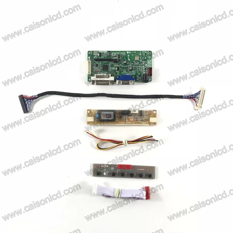 

RT2281 LCD controller board support DVI VGA for 20 inch LCD panel 1600X900 M200O1-L02 L03 M200RW01 V0 V1 V2 V3 MT200LW01 V.0 DIY