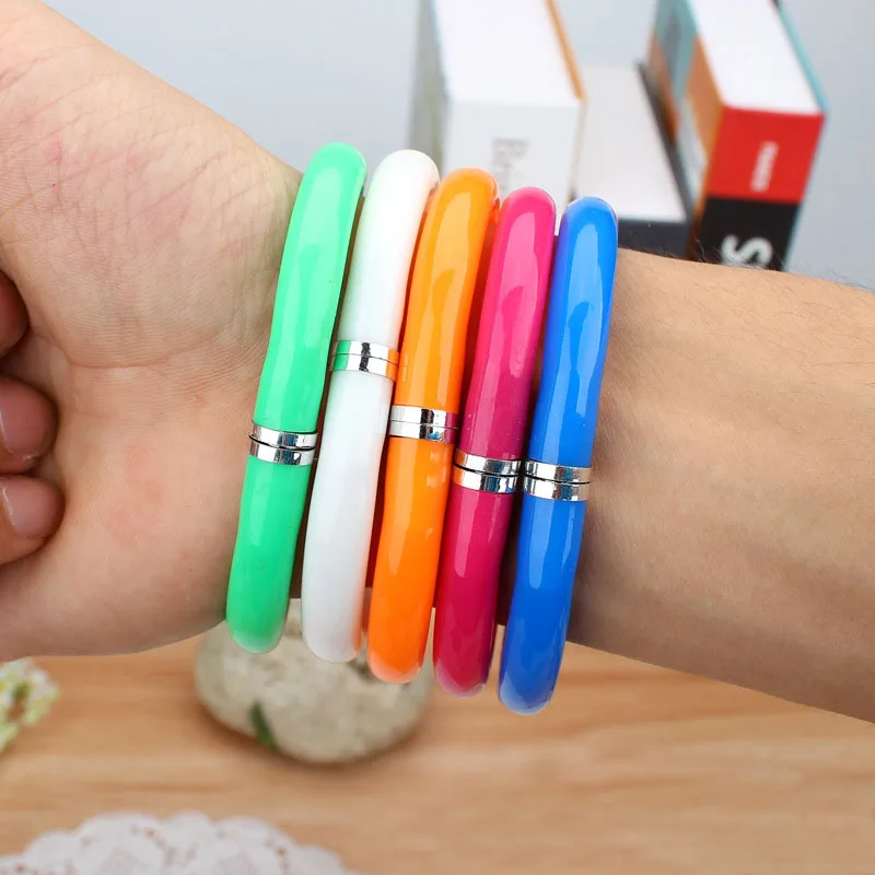 5 PC/Lot Funny Lovely  Cute Adorable bracelet-like Ballpoint Pen with  Bullet Tip of 0.5mm, YZB00026KT