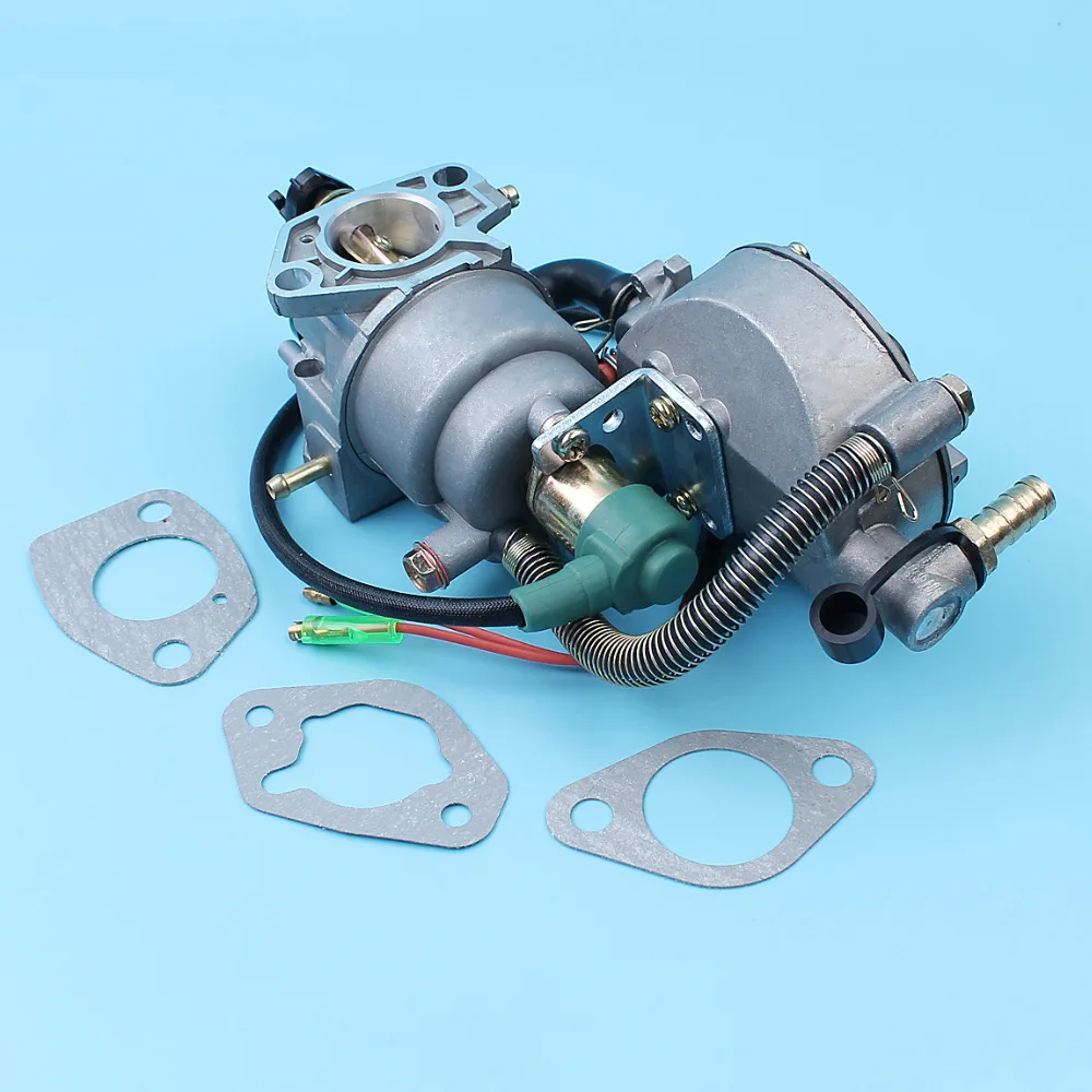 Imagem -06 - Kit de Estrangulamento Automático de Carburador Duplo Combustível para Honda Gx390 f 190f 45kw55kw Gerador de Motor Lpg Cng Gasolina Carb