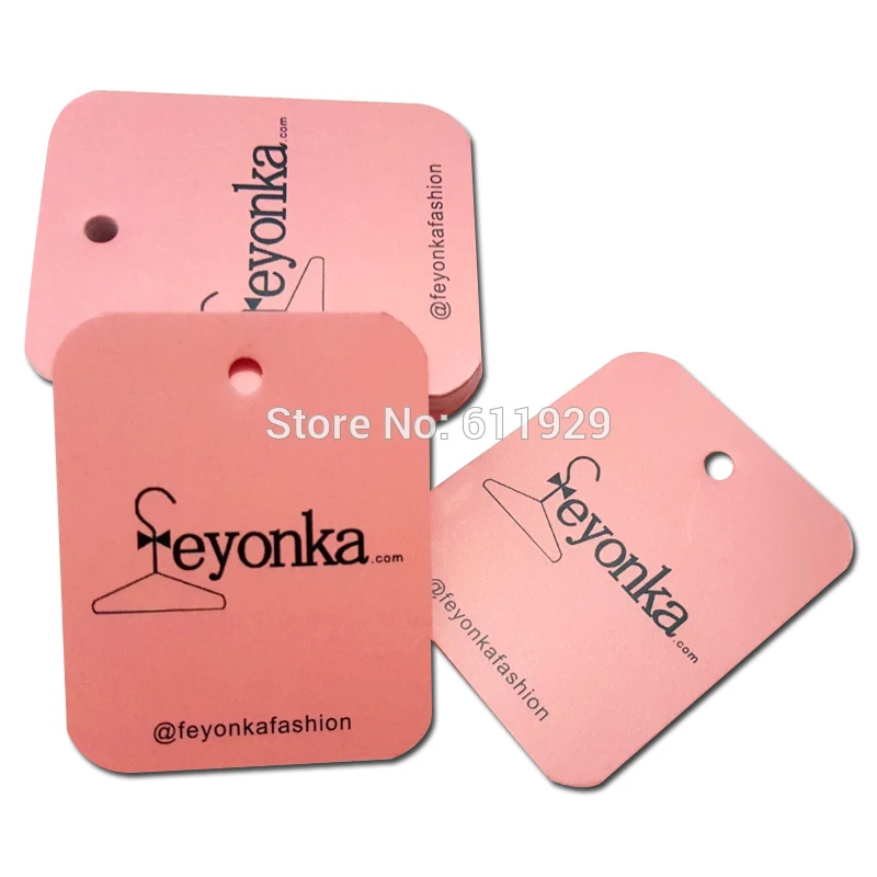 Free shipping custom clothing paper hang tag/garment label printing/dress printed labels/hair hang tag/packaging label